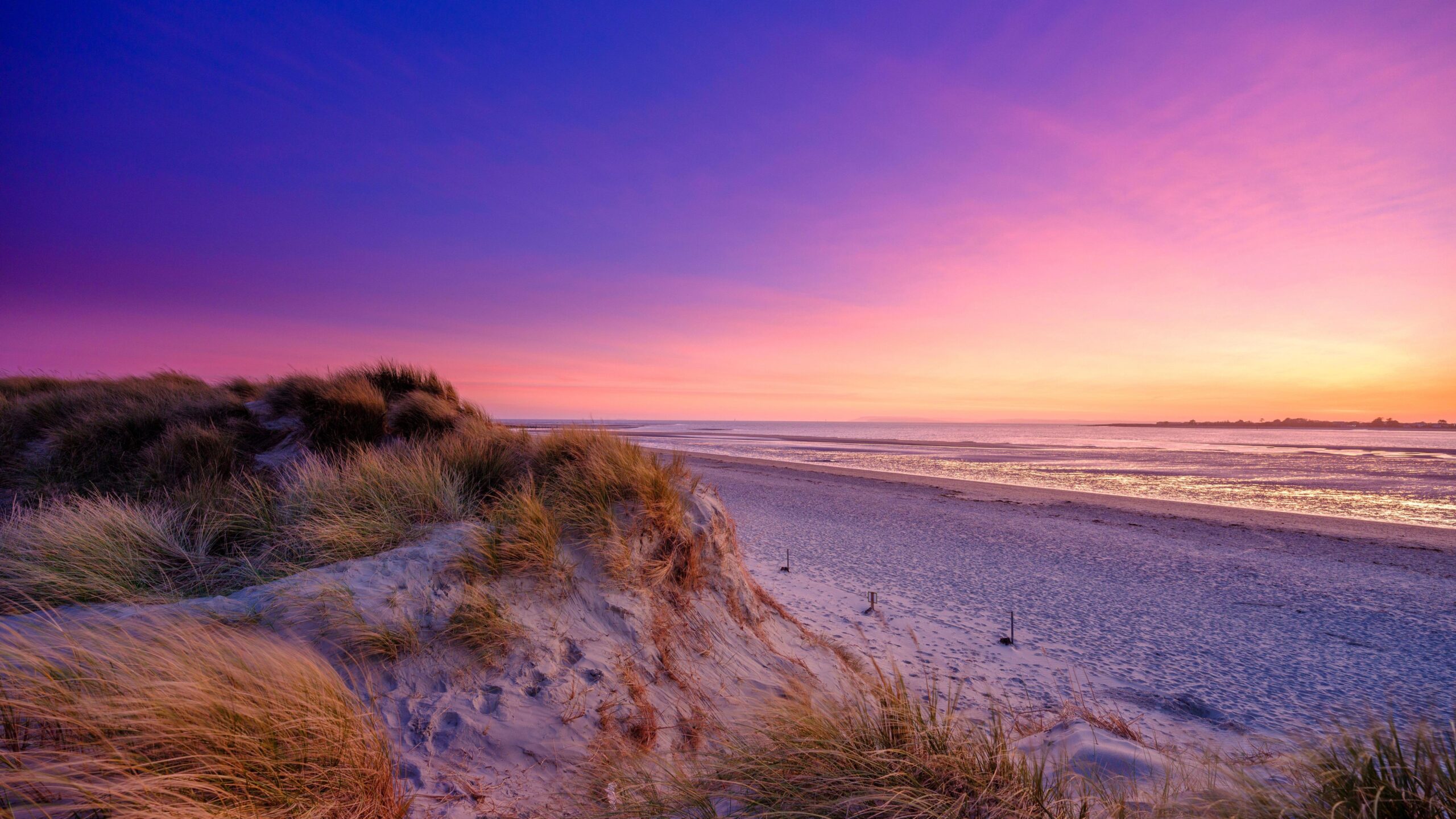 La vasta playa de arena blanca de West Wittering