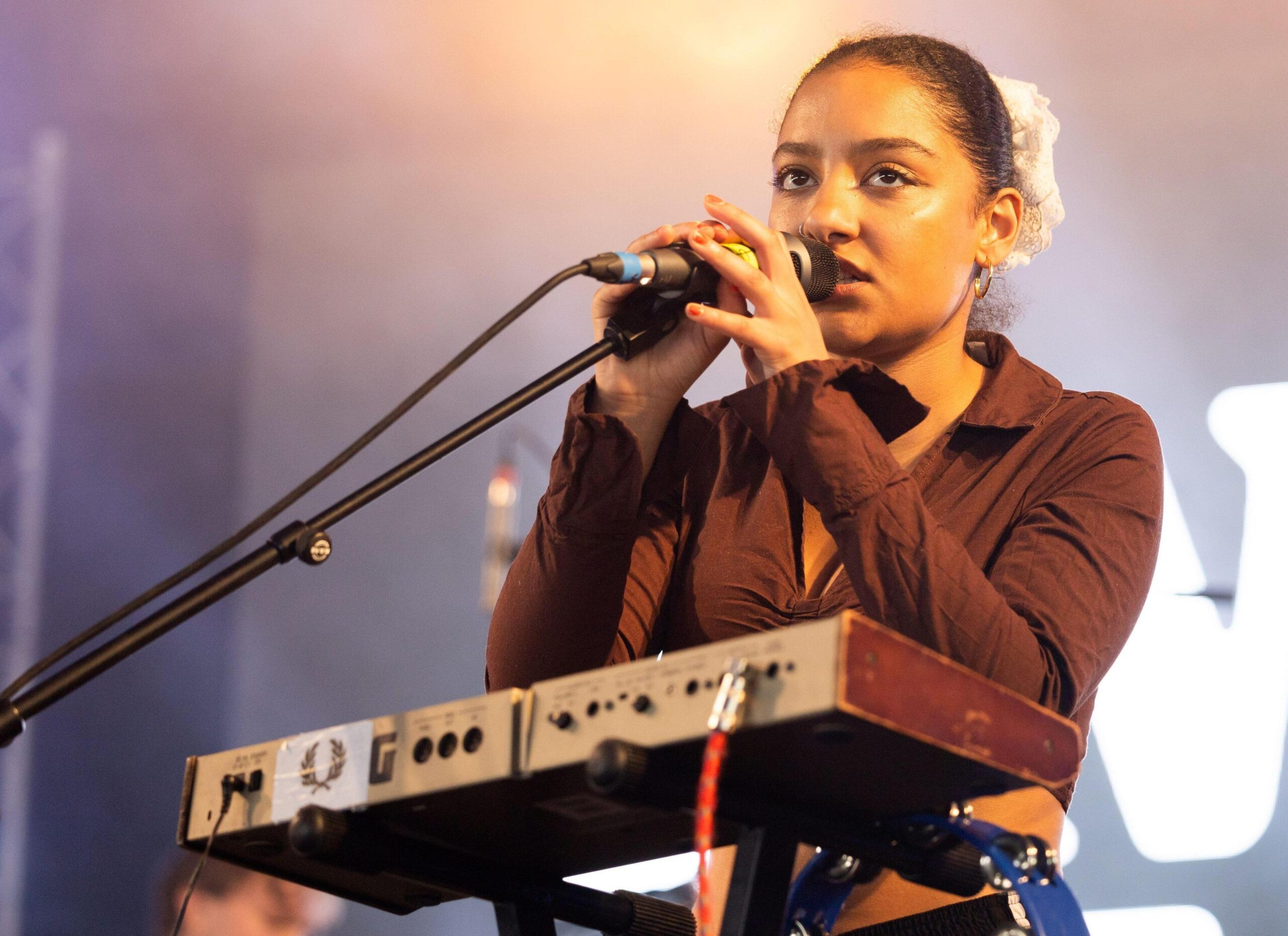 Lily Fontaine, singer with English Teacher, winners of the Mercury Prize